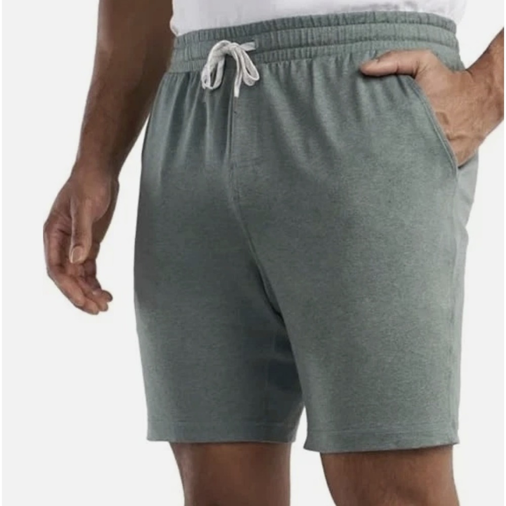 Kirkland Signature Heather Green Active Lounge Shorts Mens L Good Gorpcore Gym